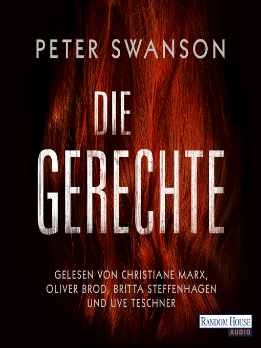 Title details for Die Gerechte by Peter Swanson - Wait list